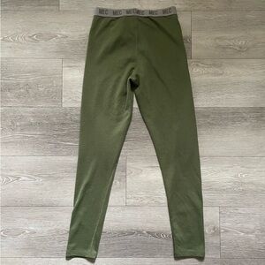 MEC Kids Base Layer Legging Pant Long John Childrens Teen Girls Green Size 16